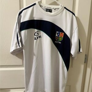 Live for Rugby Ireland Jersey Shirt Men’s Large White Green Navy Crest